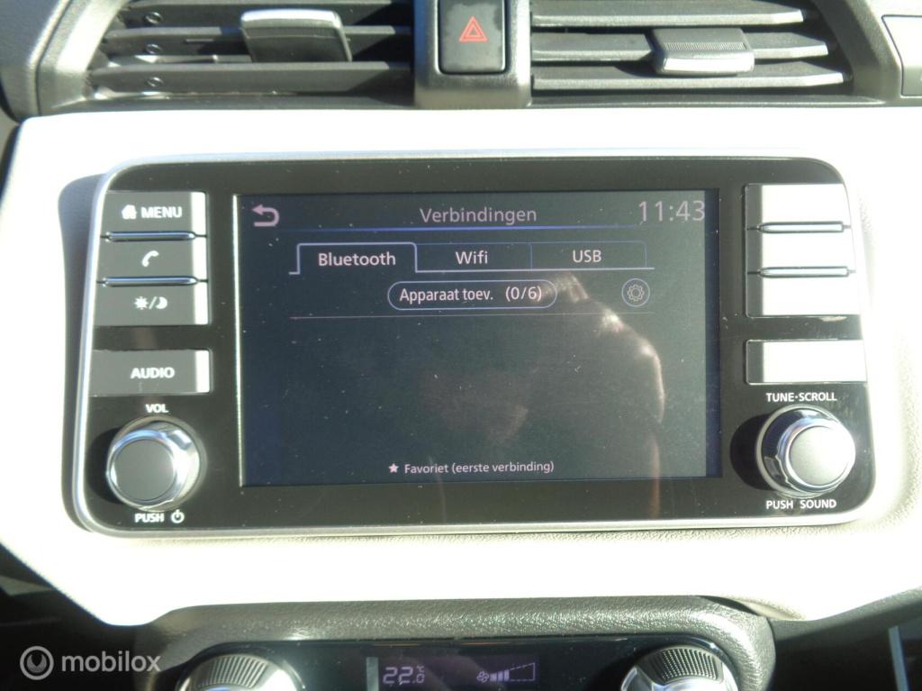 Nissan Micra 1.0 ig-t business/airco/lm velgen/navigatie/led/cruise control