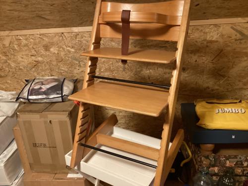 Stokke Tripp Trapp blank hout meegroeistoel