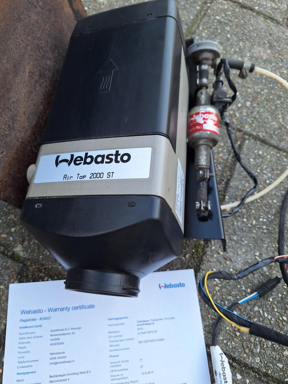 Webasto standkachel