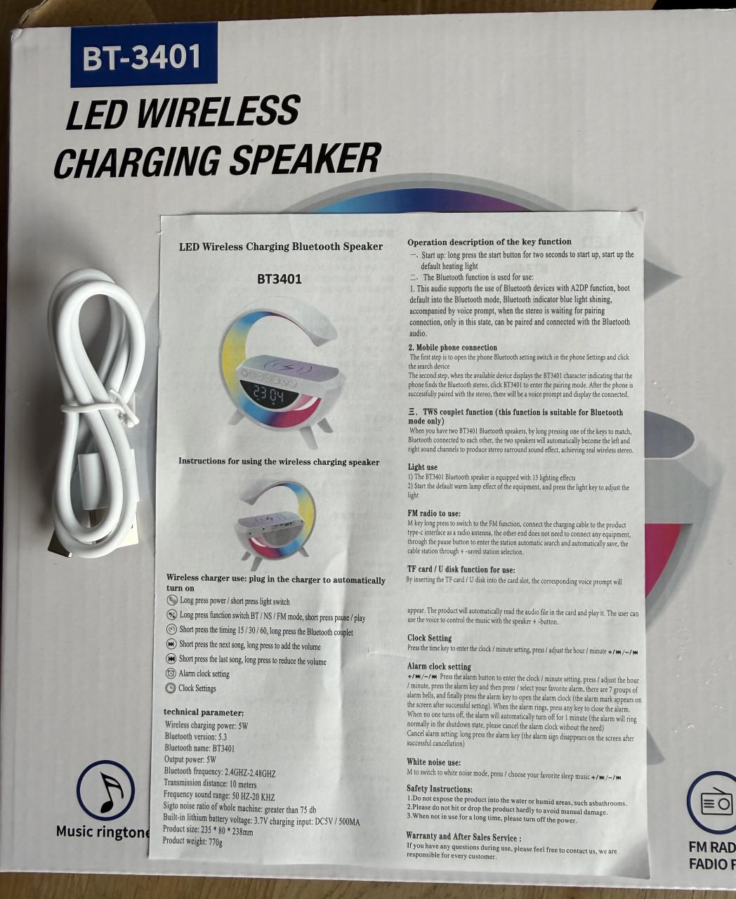 Draadloos opladen, Radio, wekker etc.