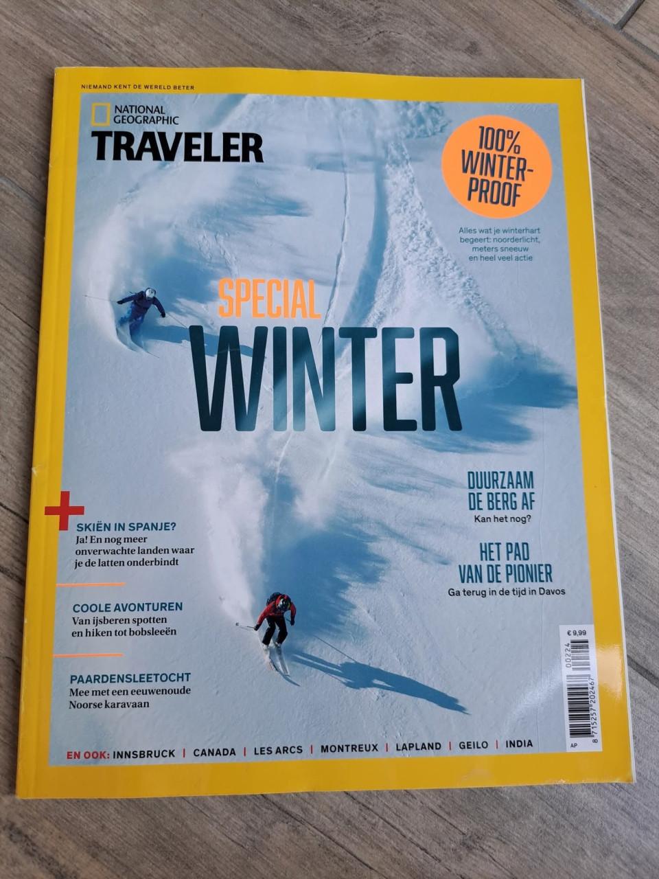 1x  National Geographic Traveler  winter special