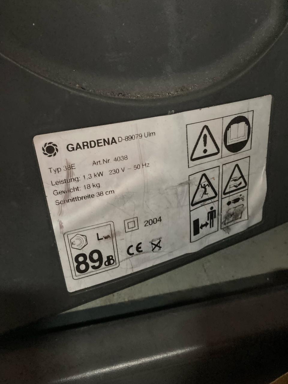 Gardena 38e elecktrische grasmaaier