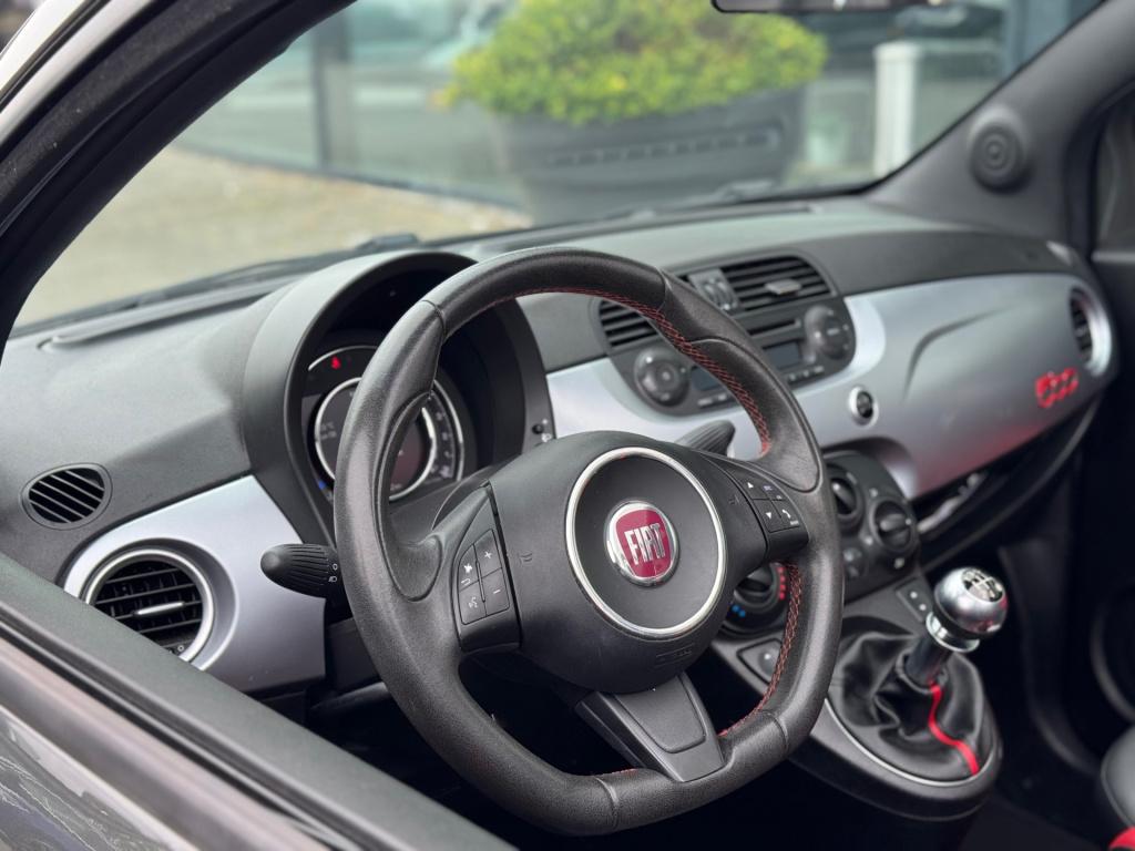 Fiat 500 C 1.2 sport * cabriolet * sport bumpers * airco * pdc *