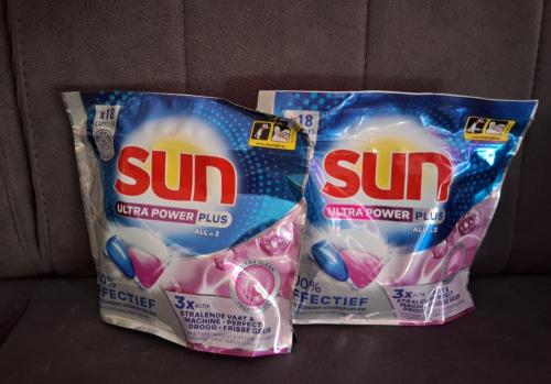 2 x Sun Ultra Power Plus vaatwascapsules