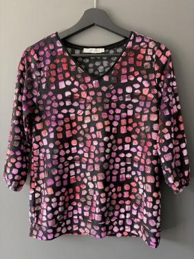 Dames shirt met 3/4 mouw
