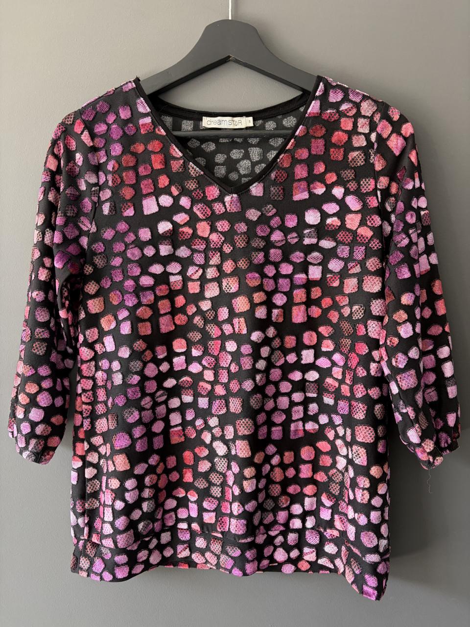 Dames shirt met 3/4 mouw