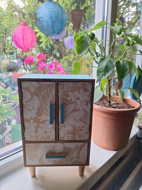 Decoratief mini kastje