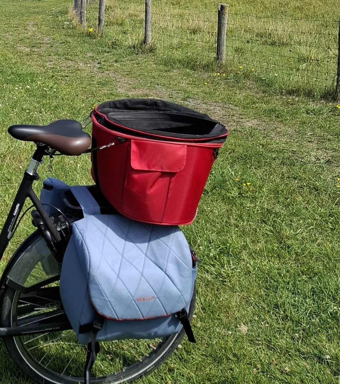 Hondenfietsmand
