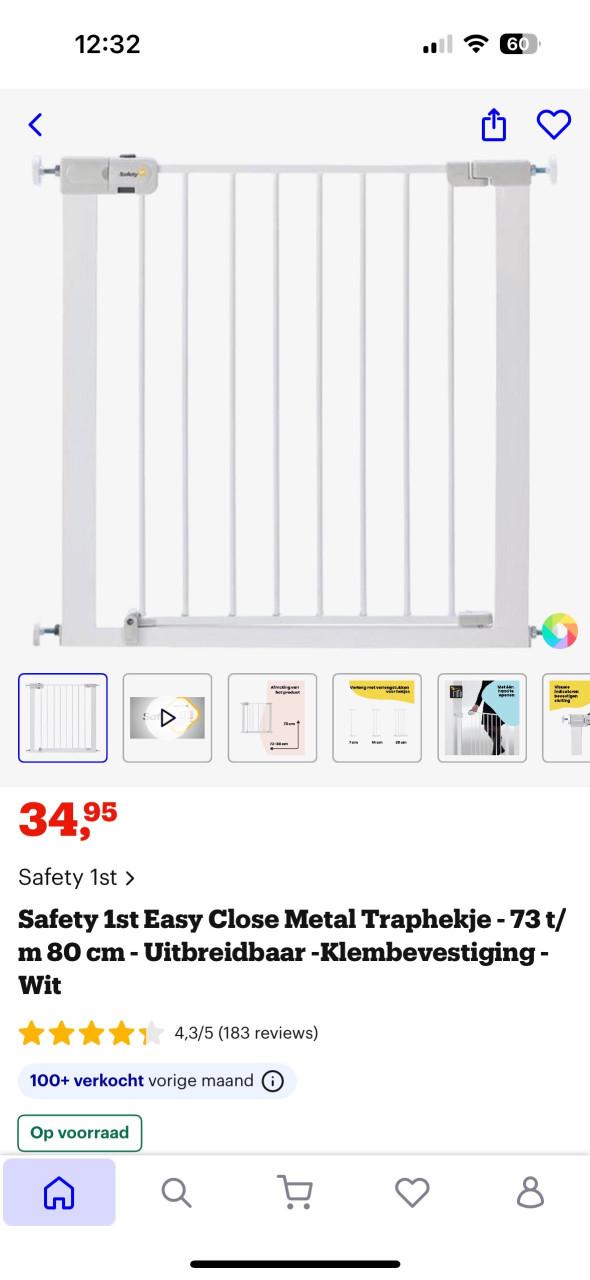 Traphekje en verlengstuk