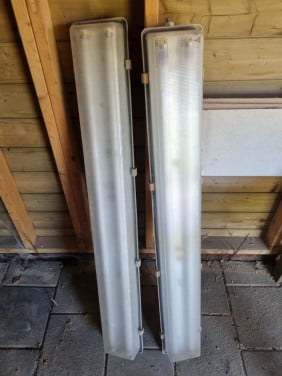 2 x TL balk incl. verlichting - 130cm Lang