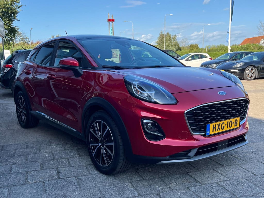 Ford Puma 1.0 ecoboost hybrid st-line x 155 pk, schuif/kanteldak, trekhaak,
