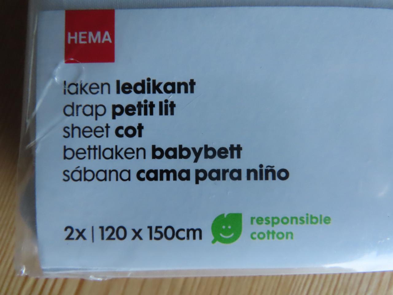 Kinderledikant lakens nieuw