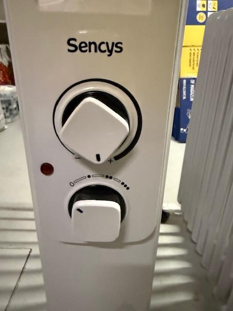 2 Sencys Olieradiatoren 2500W