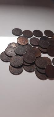 Lotje 1 cent wilhelmina