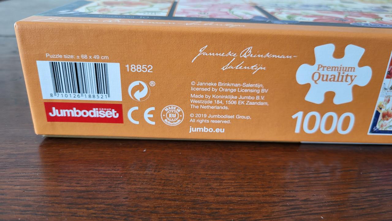 Jumbo puzzel tulpen "Tulips from Holland" door Janneke Brinkman