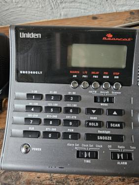 Mooie werkende Uniden Bearcat UBC360CLT kerk Scanner Radio