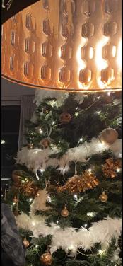 Kunst kerstboom