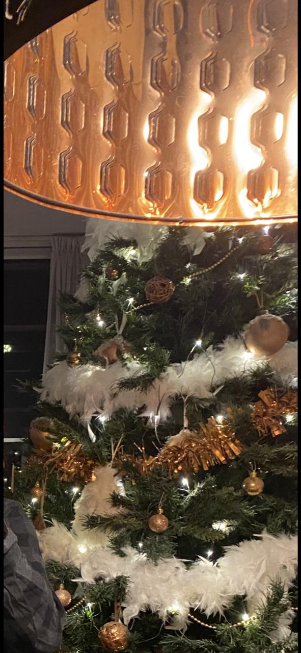 Kunst kerstboom