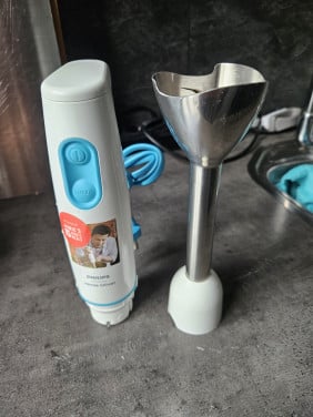 Zgan krachtige Philips Jamie Oliver HR1680/00 - Staafmixer van metaal