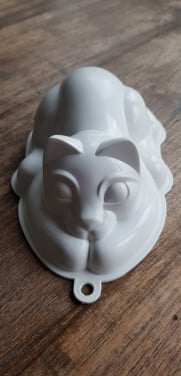Puddingvorm poes kunststof