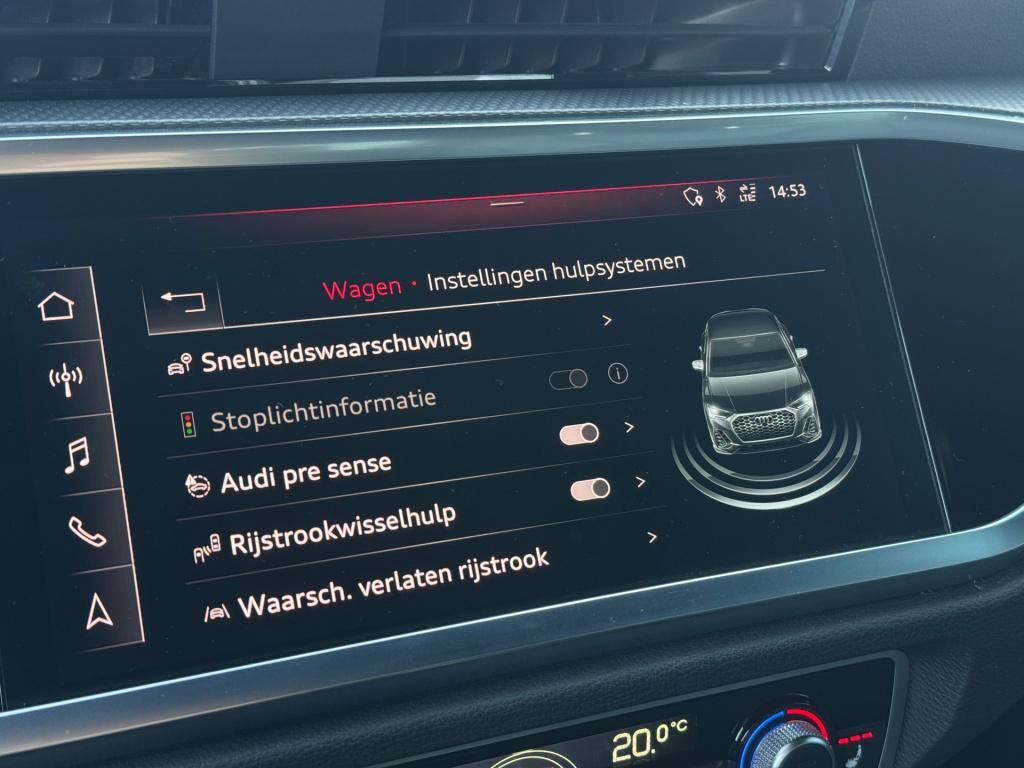 Audi Q3 sportback 35 tfsi s-line 3x * matrix led * black pack * stoelverwar