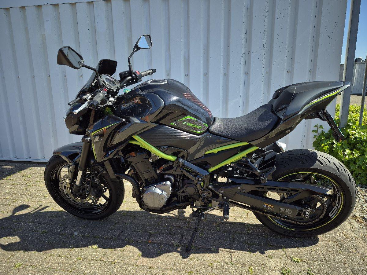 Kawasaki Z900 uit 2019, mooie naked bike