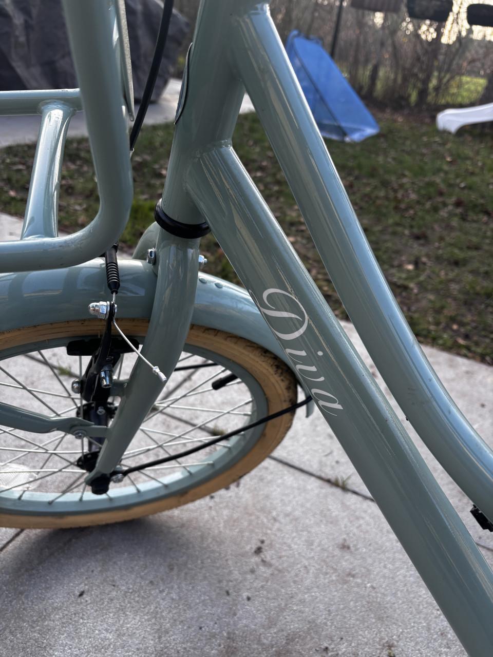 Diva meiden fiets 18 inch