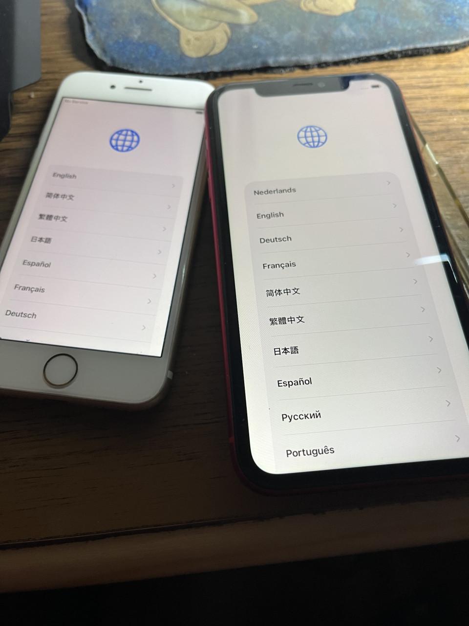 IPhone 11 en een iPhone 7