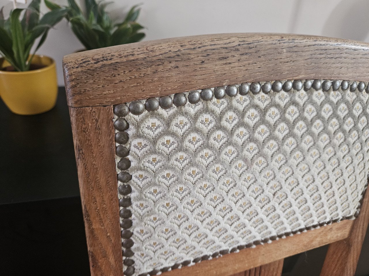 Vintage eettafel stoelen