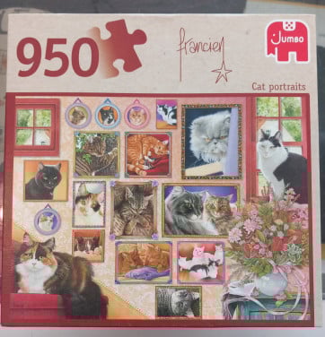 Puzzel Kattenportretten