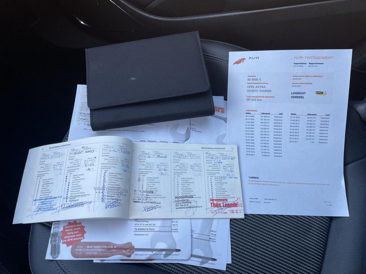 Opel Astra 1.4 Turbo 88KW ST 2011 Grijs | NAP | NIEUWE APK!