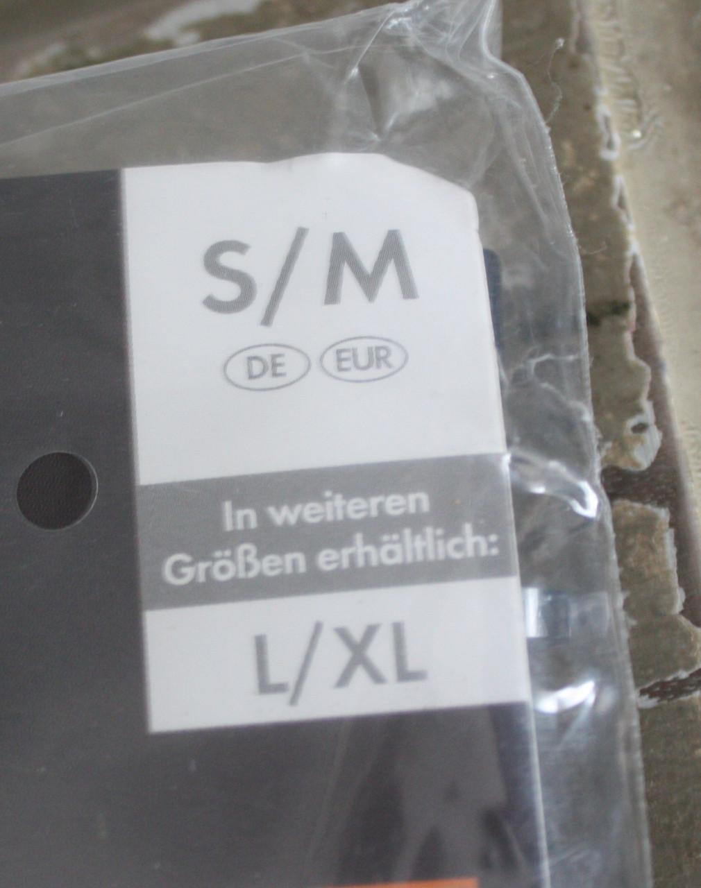 Nieuwe in verpakking arm en beenwarmset s-m