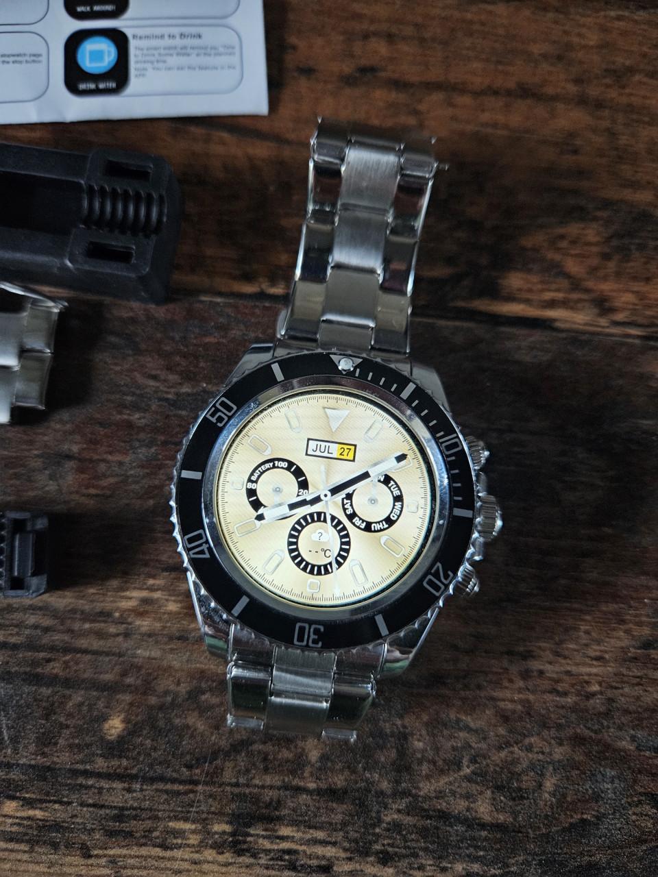 Zgan Nexus Pro Smartwatch North S11 - Zilver/Zwart