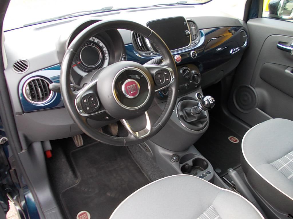 Fiat 500 0.9 lounge 80pk airco, panorama dak