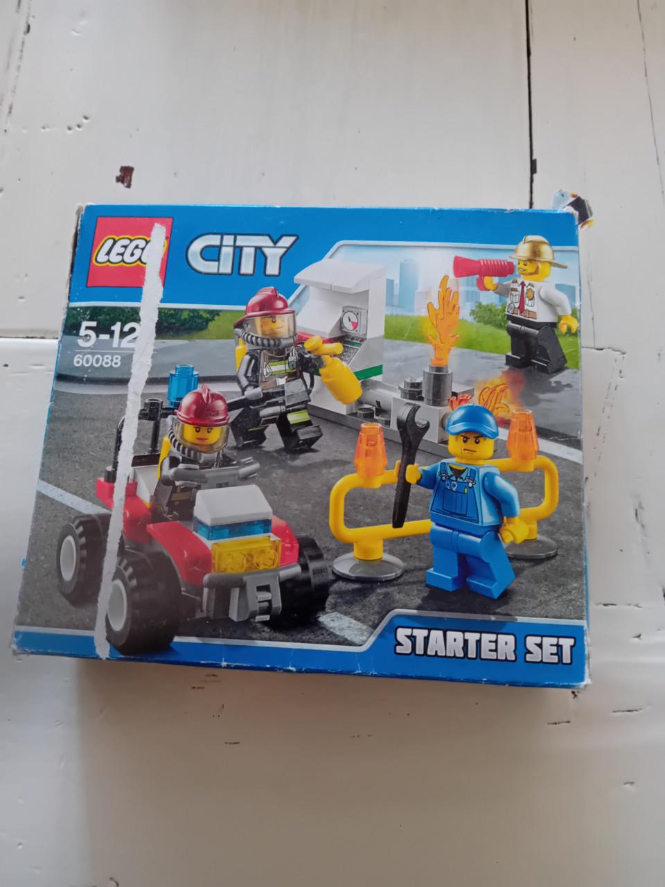 Lego city brandweer starterset nr 60088