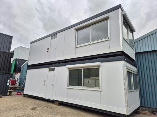 Kantoorunit / uitvoerderskeet / bouwkeet / woonunit 10x3m