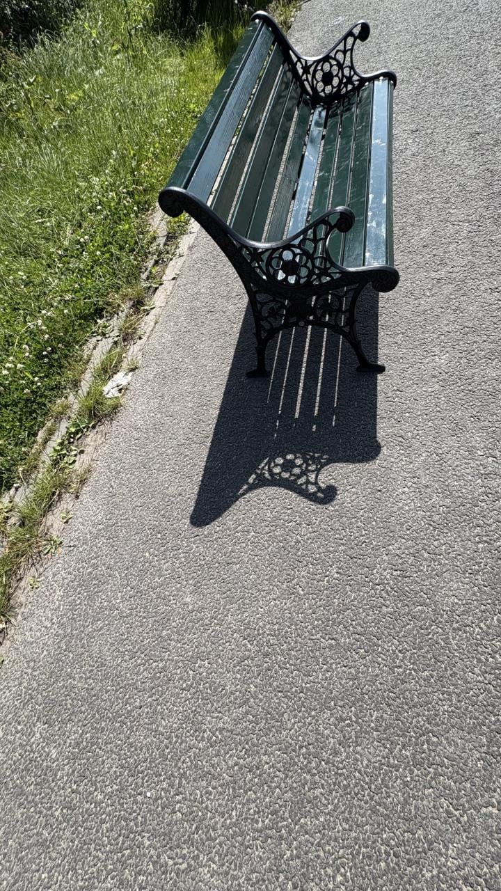 Tuinbank van gietijzer