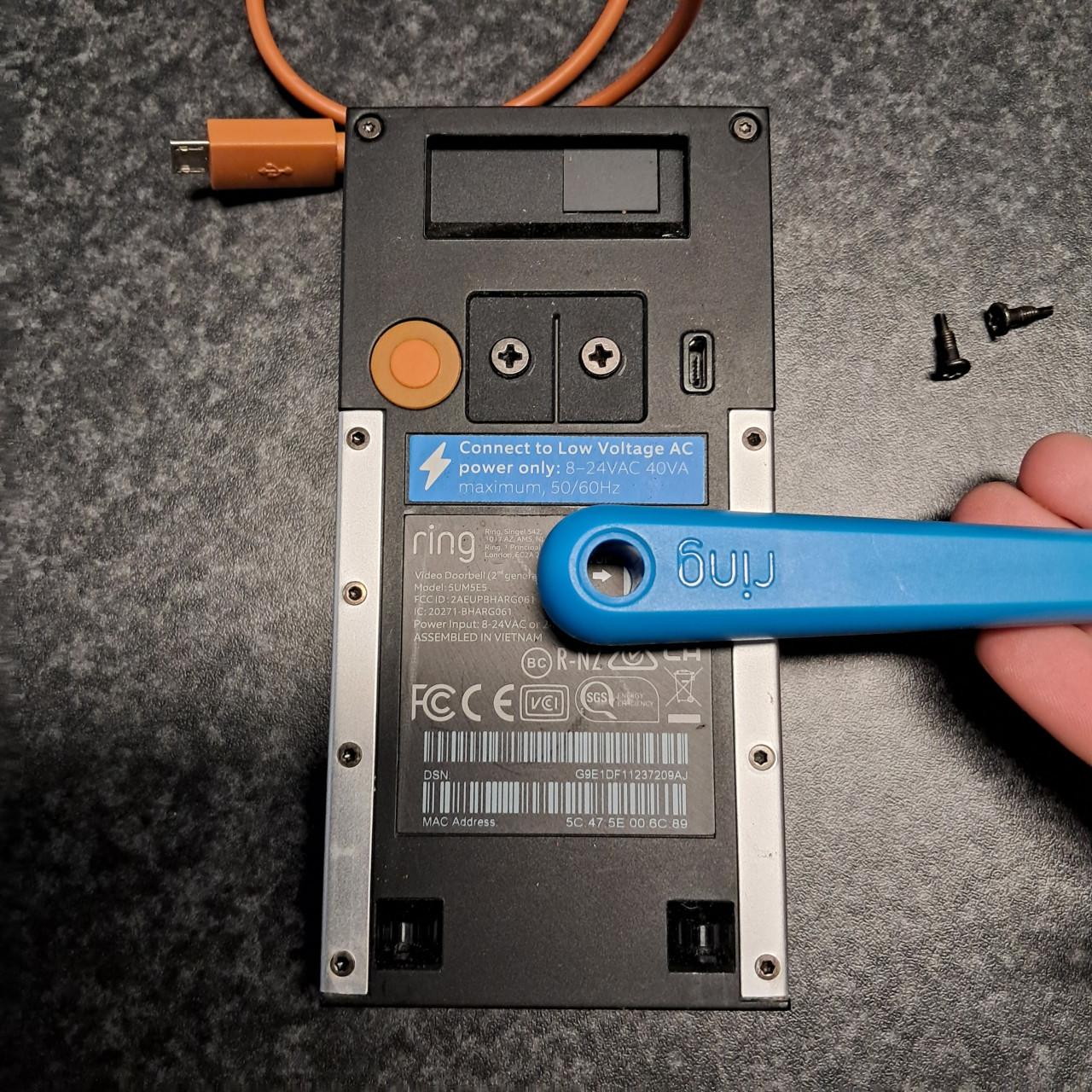 Ring wireless deurbel (2nd genaration)