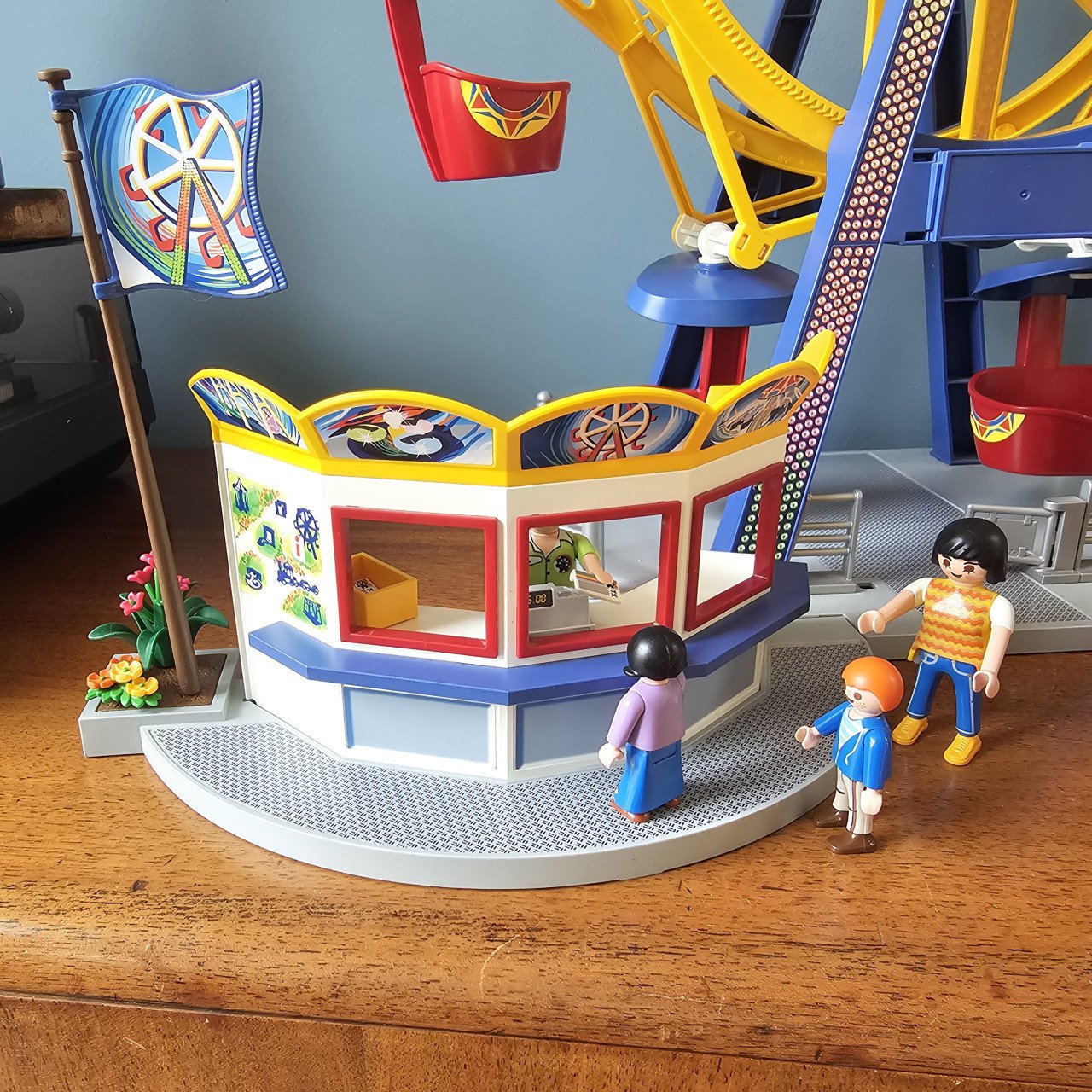 Playmobil kermis reuzenrad breakdance en treintje