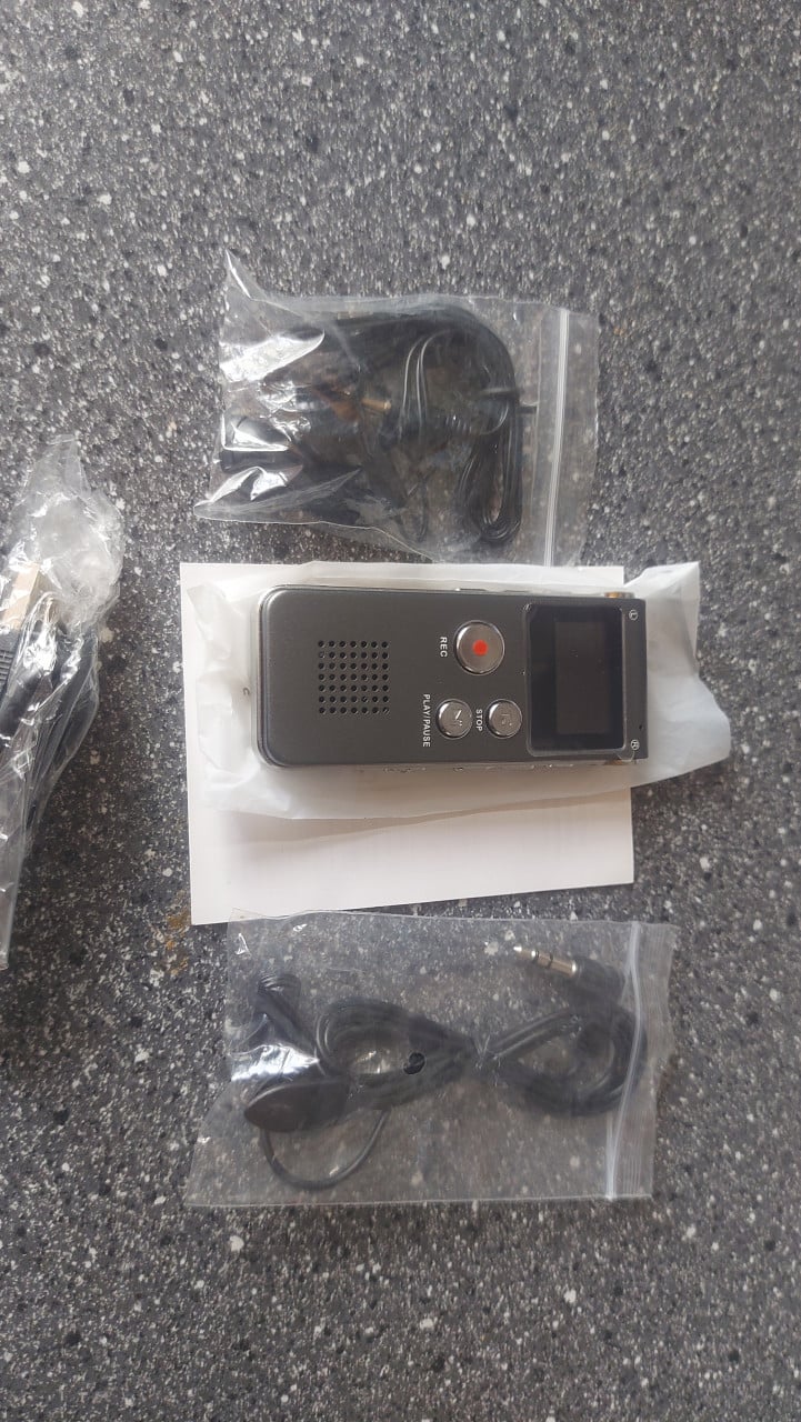 Digitale voice recorder/ mp3 speler