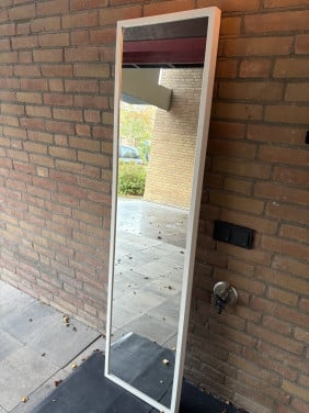 IKEA Stave spiegel witte rand 40x160 cm