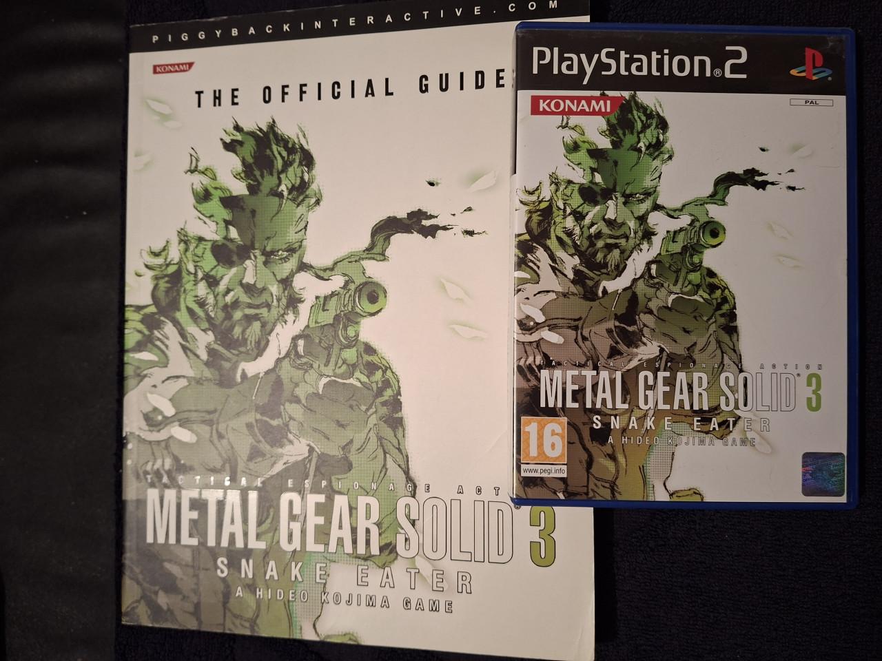 PS2 - Metal Gear Solid 3 Snake Eater