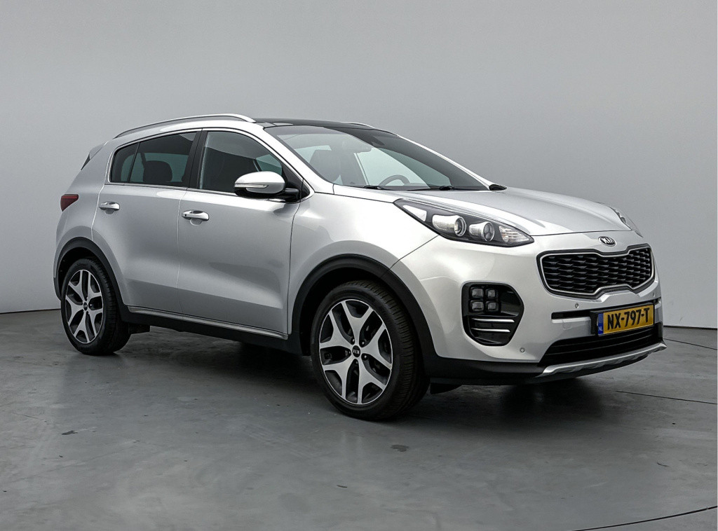 Kia Sportage 1.6 t-gdi gt-line | panoramadak | trekhaak | stuur- en stoelve