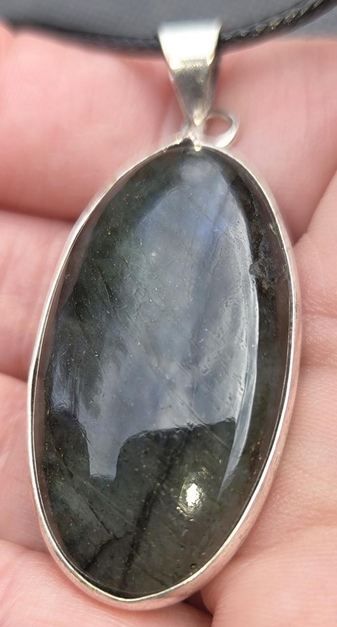 Schitterende Labradoriet (Ketting)