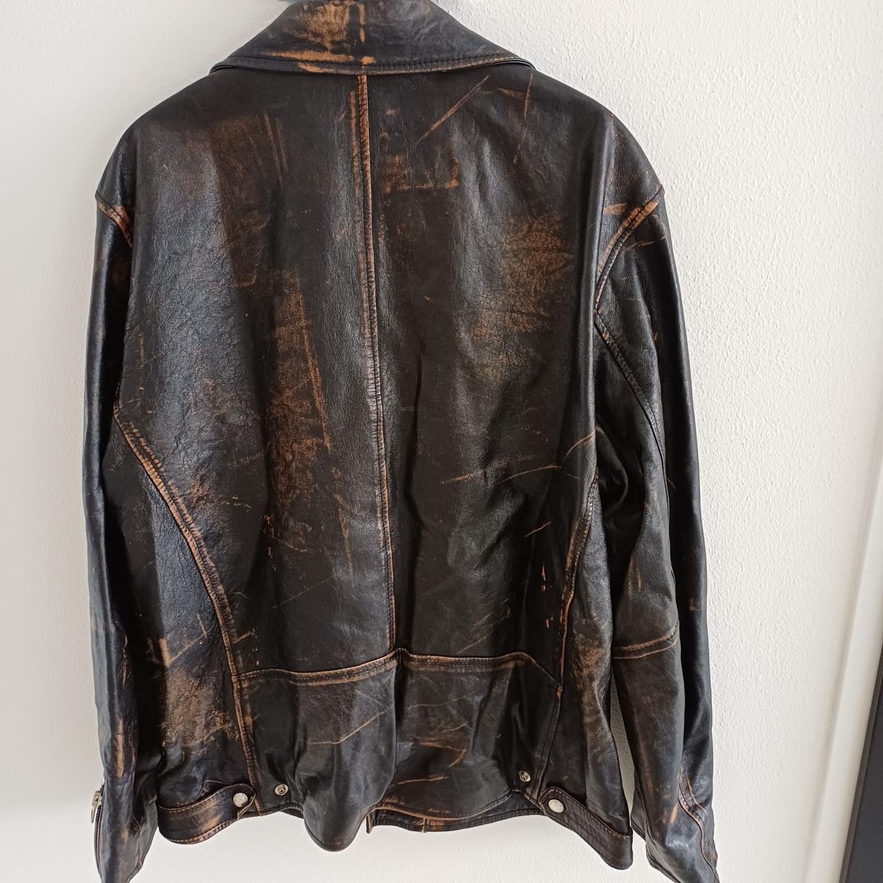 Italiaans Lederen heren jack