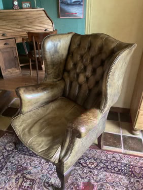Chesterfield oorfauteuil