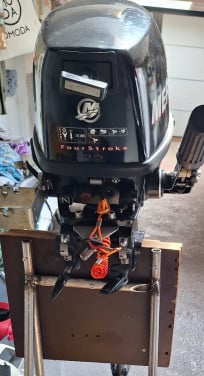 Stuurconsole compleet Met 6 pk mecury bb motor