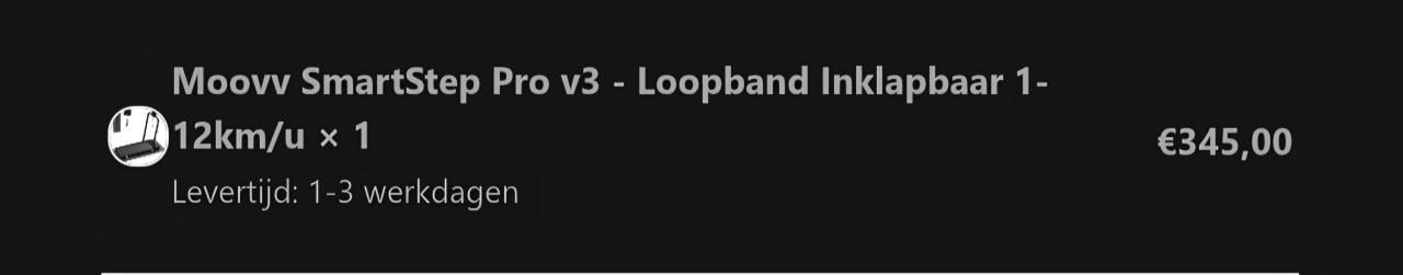 Moovv loopband 12 km