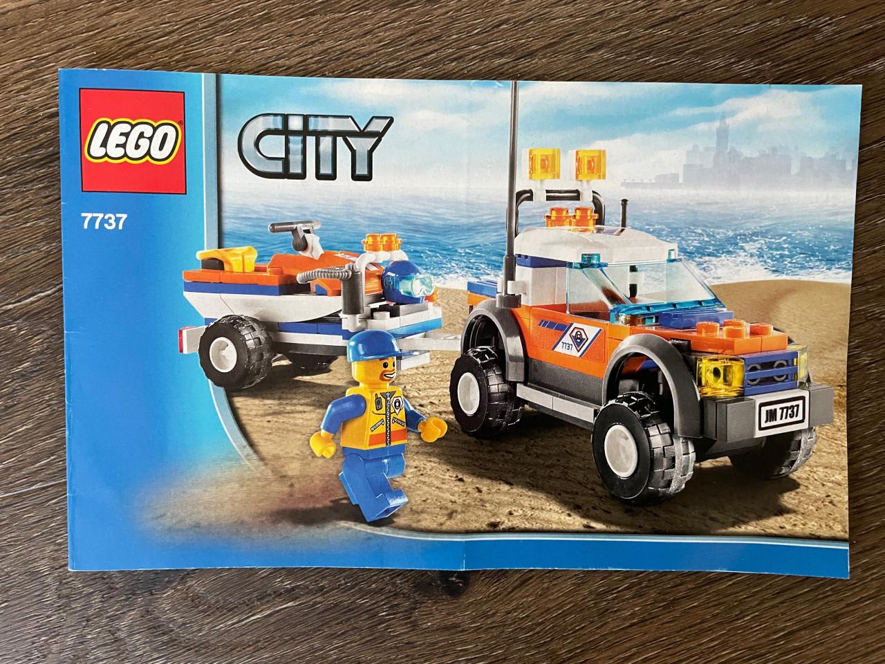 Lego City: Coast guard 4wd & jet scooter 7737
