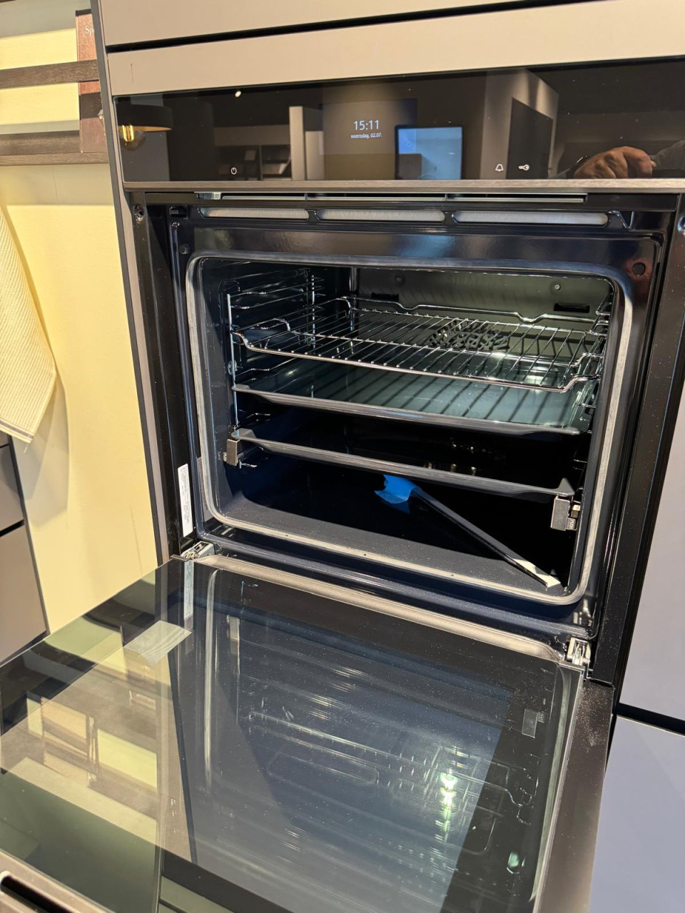 HOEKKEUKEN KVIK PRATO DARK GREY met X module